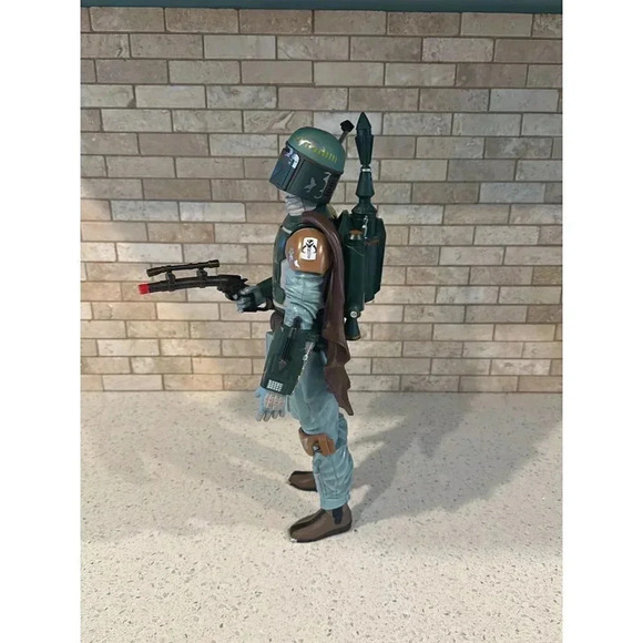 Disney Star Wars Boba Fett Talking Action Figure bj - Picture 2 of 4